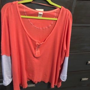 Free People Long Sleeve Tee